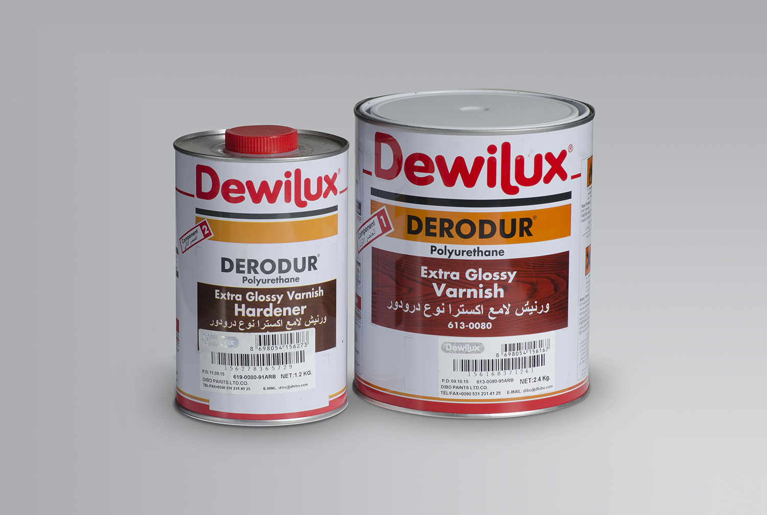DERODUR EXTRA PARLAK VERNİK